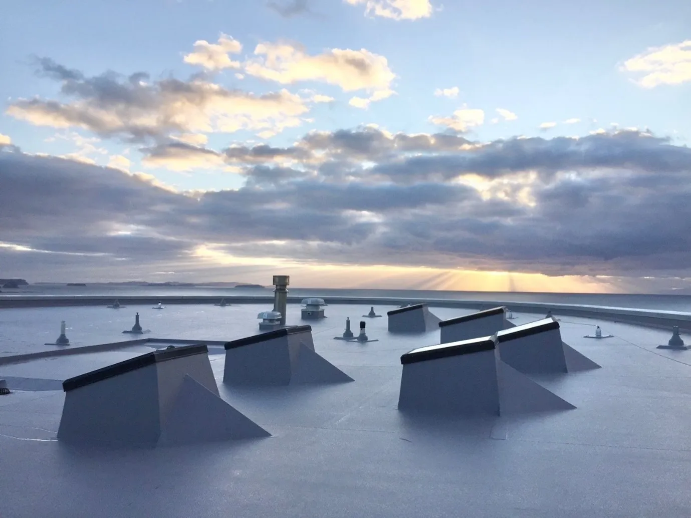 Commercial reroof